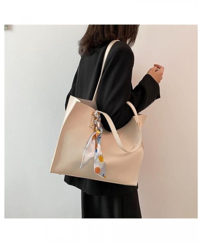 Shoulder Bags for Women Soft Leather Handbags Women Messenger Bags Top-Handle Bag Female Totes Khaki $33.04 Totes