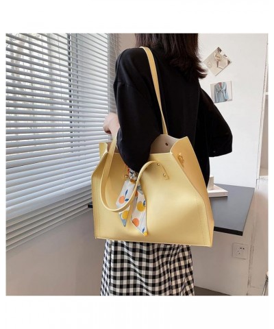 Shoulder Bags for Women Soft Leather Handbags Women Messenger Bags Top-Handle Bag Female Totes Khaki $33.04 Totes