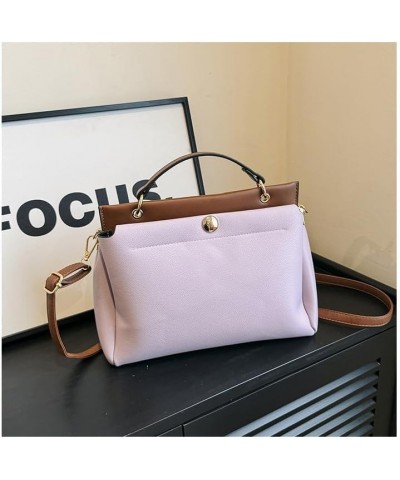 Crossbody Purse Designer Handbags for Women Satchel Bags for Women Tote Purse Crossbody Bags for Women (Pink,Medium) Purple $...