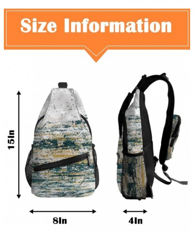 Sling Bag Crossbody Sling Backpack Waterproof Chest Bag Daypack Shoulder Bag for Hiking Walking Travel Flowersplr2557 $15.93 ...