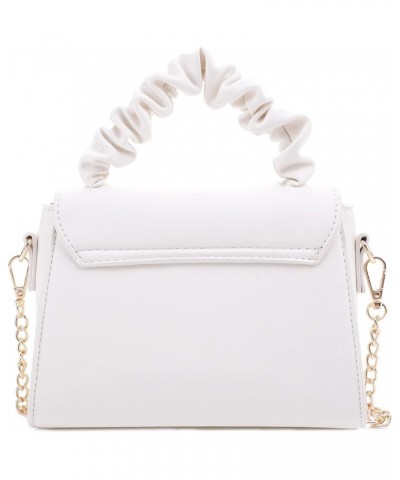 Mini Top handle Crossbody Bag White $14.57 Crossbody Bags