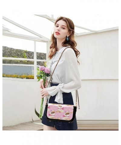 Crossbody bags for Women Small Crossbody Purses with Chain Strap Cell Phone Purse Cross Body Bag for Women Multicolouredam008...