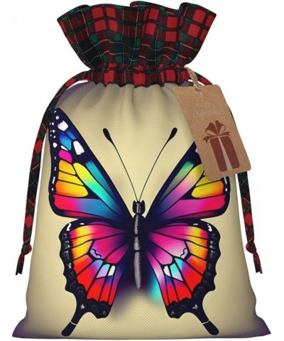 Daisy Flower Christmas Gift Bag - Stylish Eco-Friendly Polyester Bag For Your Festive Presents Colorful Butterfly Small $9.89...