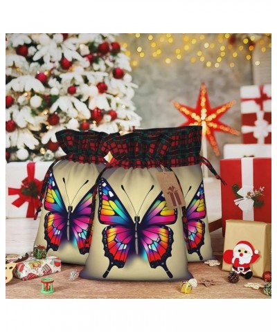 Daisy Flower Christmas Gift Bag - Stylish Eco-Friendly Polyester Bag For Your Festive Presents Colorful Butterfly Small $9.89...