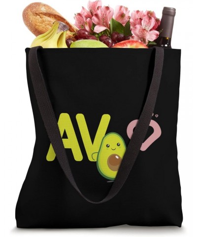 Avocado Couple AVO Vegan Heart Tote Bag $13.30 Totes