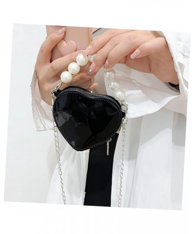 2pcs Love Bag Chic Mini Heart Handbag Mini Bag Heart Shoulder Bag Chain Evening Bag Goth Bag Crossbody Bags for Women Trendy ...