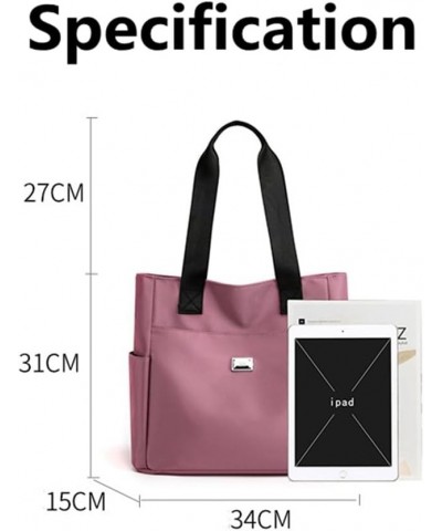 Nylon Women Crossbody Bag Stylish Handbag for Women, Designer Business Shoulder Shopping Office Bag Purple $11.04 Shoulder Bags