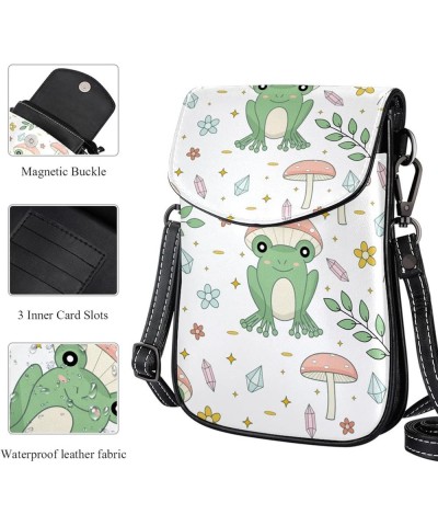 Stylish Leather Phone Bag - Crossbody Purse for Women - Classic & Functional Shoulder Bag Frog Martial Art Multicoloured3 $10...