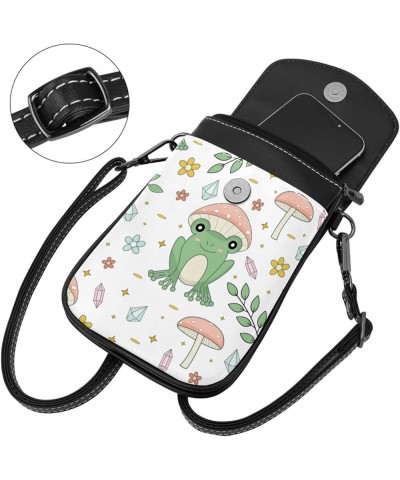 Stylish Leather Phone Bag - Crossbody Purse for Women - Classic & Functional Shoulder Bag Frog Martial Art Multicoloured3 $10...