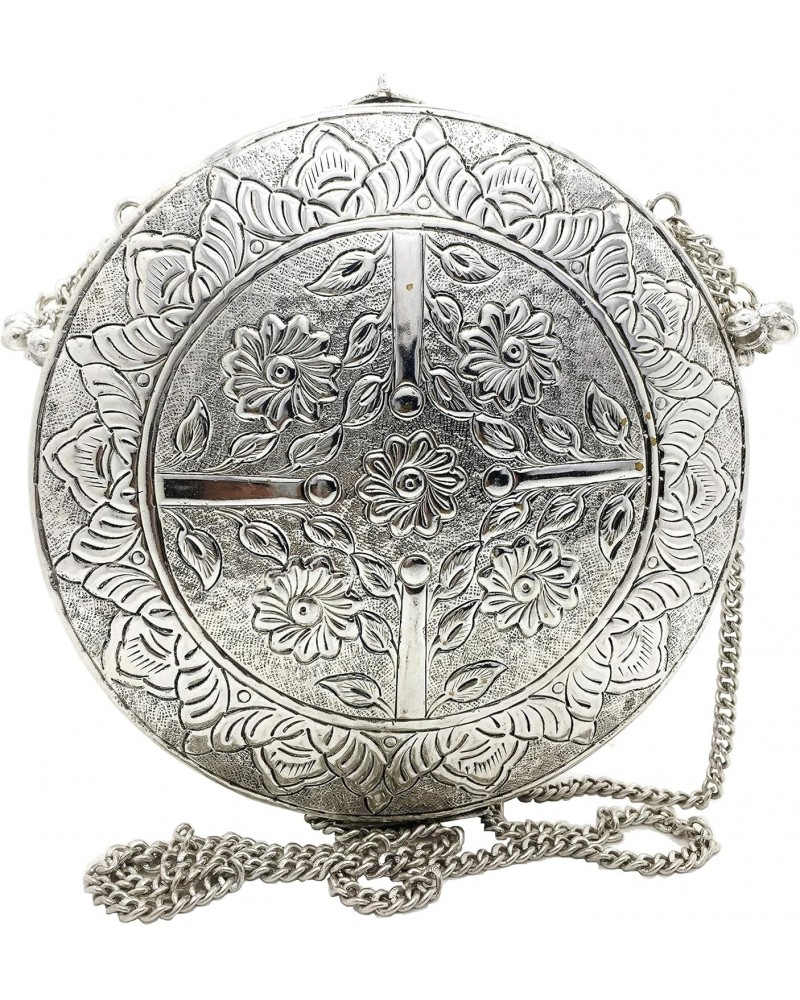 Stylish Vintage Brass Purse antique Ethnic Handmade Women metal clutch Bag $25.38 Clutches