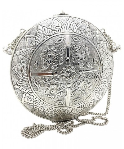 Stylish Vintage Brass Purse antique Ethnic Handmade Women metal clutch Bag $25.38 Clutches