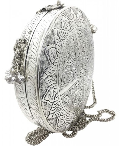 Stylish Vintage Brass Purse antique Ethnic Handmade Women metal clutch Bag $25.38 Clutches