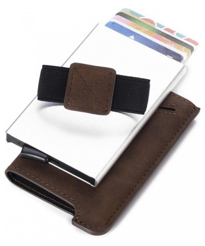 Minimalist Wallet for Men-Slim Credit Card Holder RFID Mens Wallets and Leather Case (coffee) $23.31 Wallets