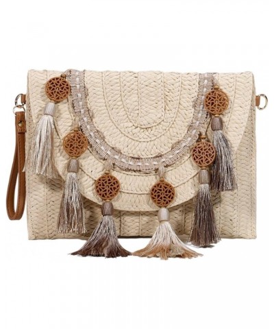 New Clutch Straw Bag Vacation Seaside Mobile Phone Bag Straw Bag Women's Beach Bag/212 $28.51 Clutches