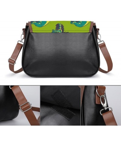 Classic Shoulder Handbag Fashion Waterproof Shoulder Bag With Adjustable Strap Color835 $18.57 Totes