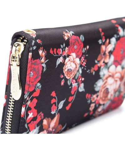 Women's Boho RFID Wallet Clutch - Stylish, Spacious w/Wristlet for Travel, Holds Cards, Phone, Cash BigFlower $11.00 Wallets