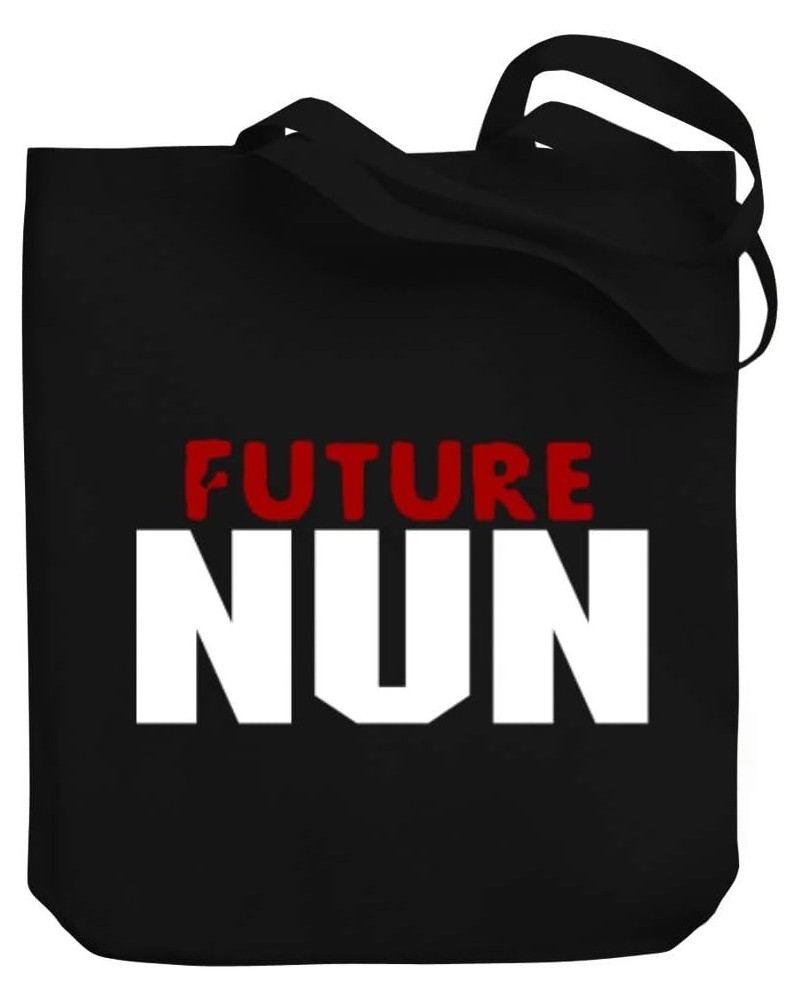 Future Nun Canvas Tote Bag 10.5" x 16" x 4 $17.20 Totes