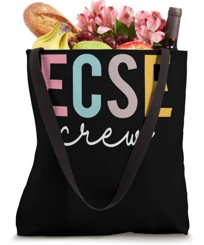 ECSE Crew Colorful Women Appreciation Day Back To School Tote Bag $16.81 Totes