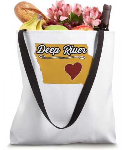 DEEP RIVER IOWA | IA USA Cute Souvenir Merch - US City State Tote Bag $15.30 Totes