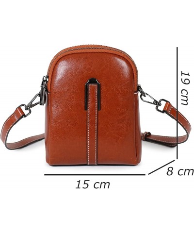 Women Solid Color Crossbody Shoulder Messenger Bag Casual Ladies Small Handbags Flap Coin Purse Red $34.74 Shoulder Bags