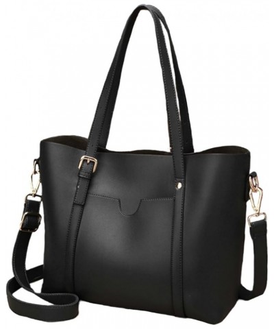 Tote Shoulder Bag Women's Handbag Large Capacity Handbag 2way Mothers Bag Lightweight Commuter Bag Shoulder Bag Black $13.86 ...