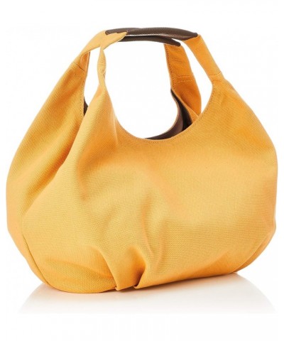 Leather x Canvas Balun Tote Bag Mustard $22.43 Totes