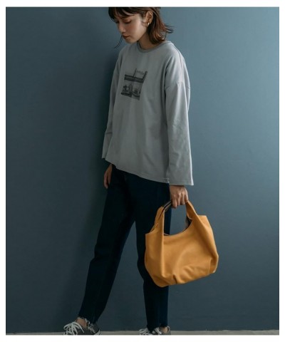 Leather x Canvas Balun Tote Bag Mustard $22.43 Totes