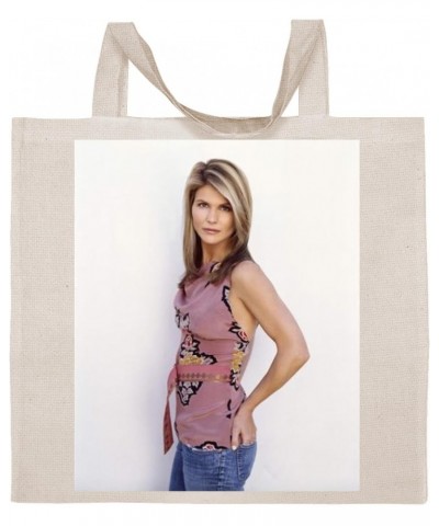 Lori Loughlin - Cotton Photo Canvas Grocery Tote Bag IDPP42441 $18.22 Totes