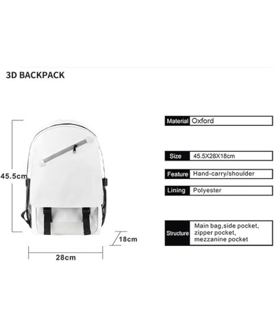 3D digital printed diagonal zipper backpack+shoulder bag+handbag set. Backpack Pink4 $19.68 Backpacks