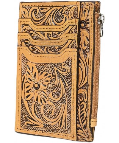 Adbg1506G Card-Holder Hand Tooled Genuine Leather Women Bag Western Handbag Purse $30.60 Handbags