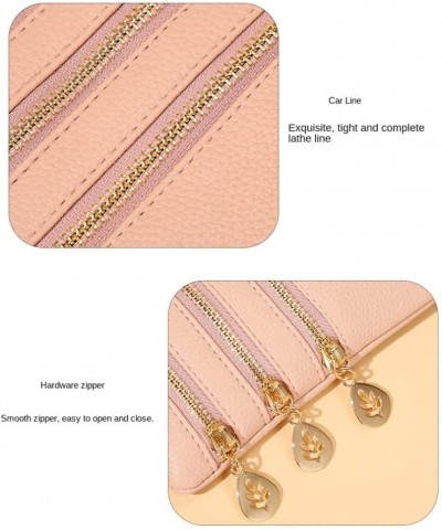 Crossbody Bag for Women Slim Shoulder Handbag Small Cell Phone Pouch Mini Bag Pink $11.02 Shoulder Bags