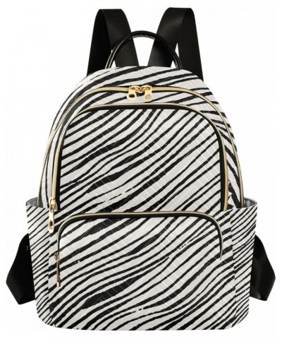 Mini Backpack Purse for Women Lightweight Girls Small Size Stripe School Teens College Traveling Small $17.15 Backpacks