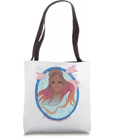 Black Girl Sagittarius Zodiac November Birthday December Tote Bag $11.20 Totes