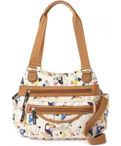 Mona Four Poster Crossbody Shoulder Bag Parrot Talk $42.33 Crossbody Bags