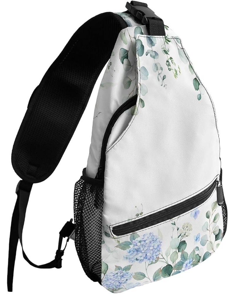 Sling Bag Crossbody Sling Backpack Waterproof Chest Bag Daypack Shoulder Bag for Hiking Walking Travel Flowersplr3813 $18.84 ...