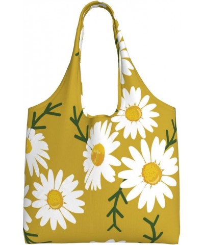 Sunflowers Single Shoulder Commuter Canvas Tote Bags For Women And Men Sunflowers 25 $11.87 Totes