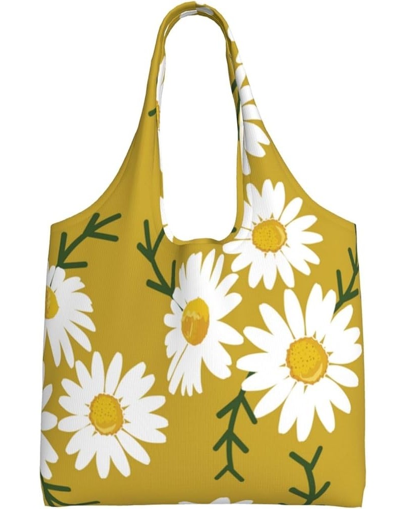 Sunflowers Single Shoulder Commuter Canvas Tote Bags For Women And Men Sunflowers 25 $11.87 Totes