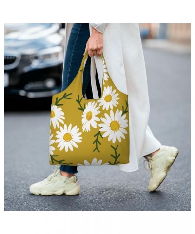 Sunflowers Single Shoulder Commuter Canvas Tote Bags For Women And Men Sunflowers 25 $11.87 Totes