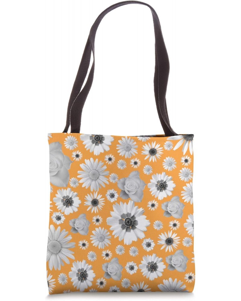 daisy flowers, bloom, blossom, floral, flower, roses, yellow Tote Bag $11.75 Totes