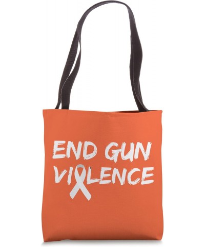 End Gun Violence Ribbon Tote Bag $10.33 Totes