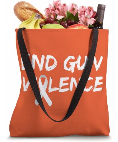 End Gun Violence Ribbon Tote Bag $10.33 Totes