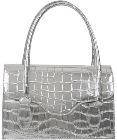 Summer Popular Woman Shoulder Bag Silver $17.84 Shoulder Bags