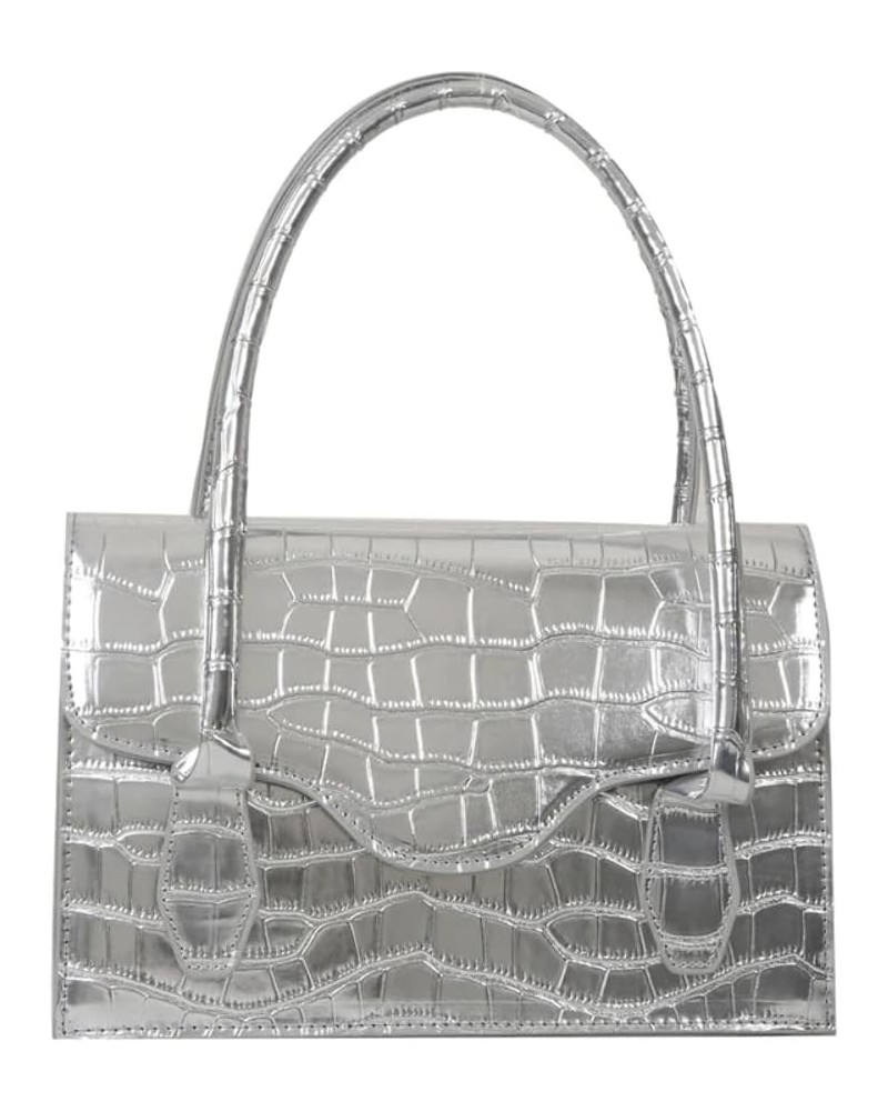 Summer Popular Woman Shoulder Bag Silver $17.84 Shoulder Bags