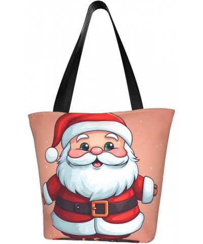 Santa Claus Personalized Shoulder Bag for Women Stylish Tote for Travel Business Shopping and Teaching Santa Claus 1 $13.39 T...