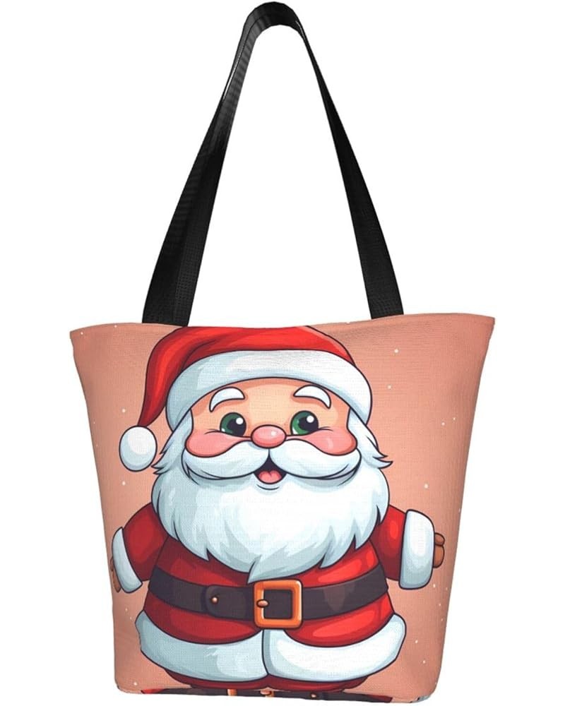 Santa Claus Personalized Shoulder Bag for Women Stylish Tote for Travel Business Shopping and Teaching Santa Claus 1 $13.39 T...