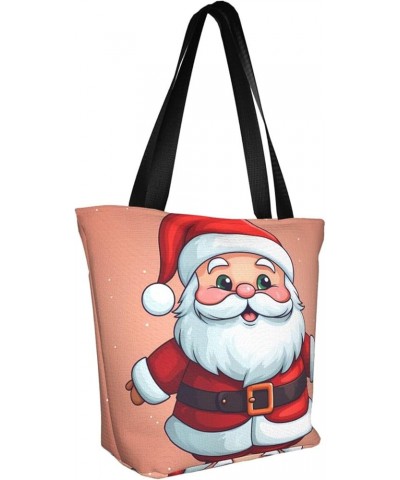 Santa Claus Personalized Shoulder Bag for Women Stylish Tote for Travel Business Shopping and Teaching Santa Claus 1 $13.39 T...