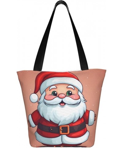 Santa Claus Personalized Shoulder Bag for Women Stylish Tote for Travel Business Shopping and Teaching Santa Claus 1 $13.39 T...