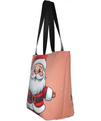 Santa Claus Personalized Shoulder Bag for Women Stylish Tote for Travel Business Shopping and Teaching Santa Claus 1 $13.39 T...