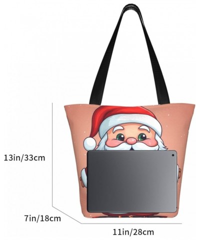 Santa Claus Personalized Shoulder Bag for Women Stylish Tote for Travel Business Shopping and Teaching Santa Claus 1 $13.39 T...