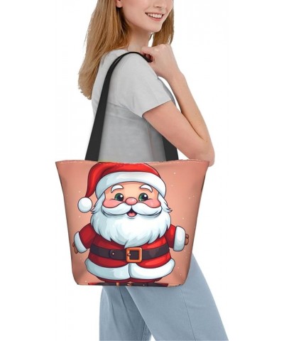 Santa Claus Personalized Shoulder Bag for Women Stylish Tote for Travel Business Shopping and Teaching Santa Claus 1 $13.39 T...